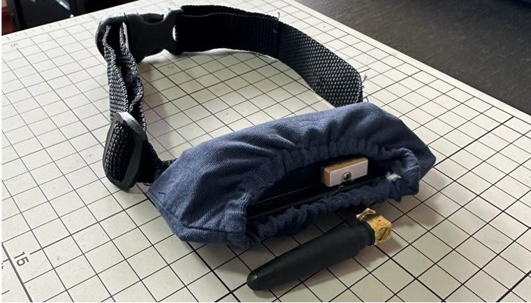 Dispositivo collar de rastreo de mascotas