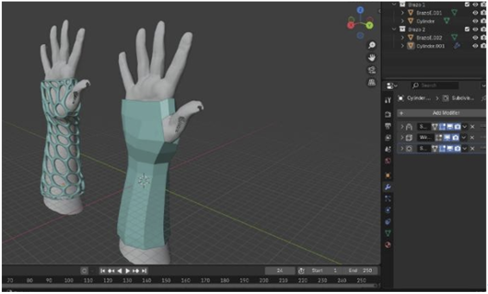 Modelado CAD en Blender