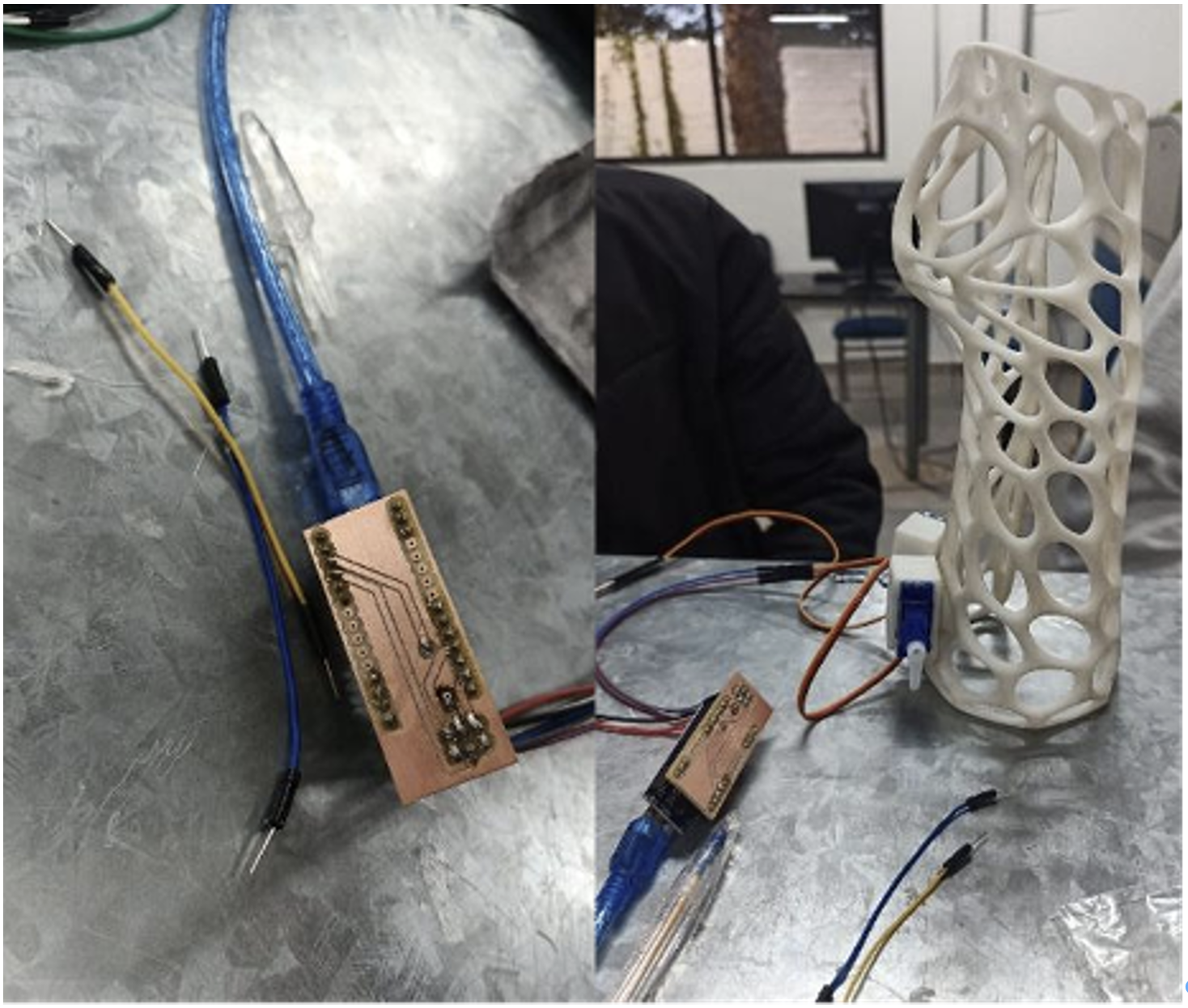 Sistema Arduino y servomotores