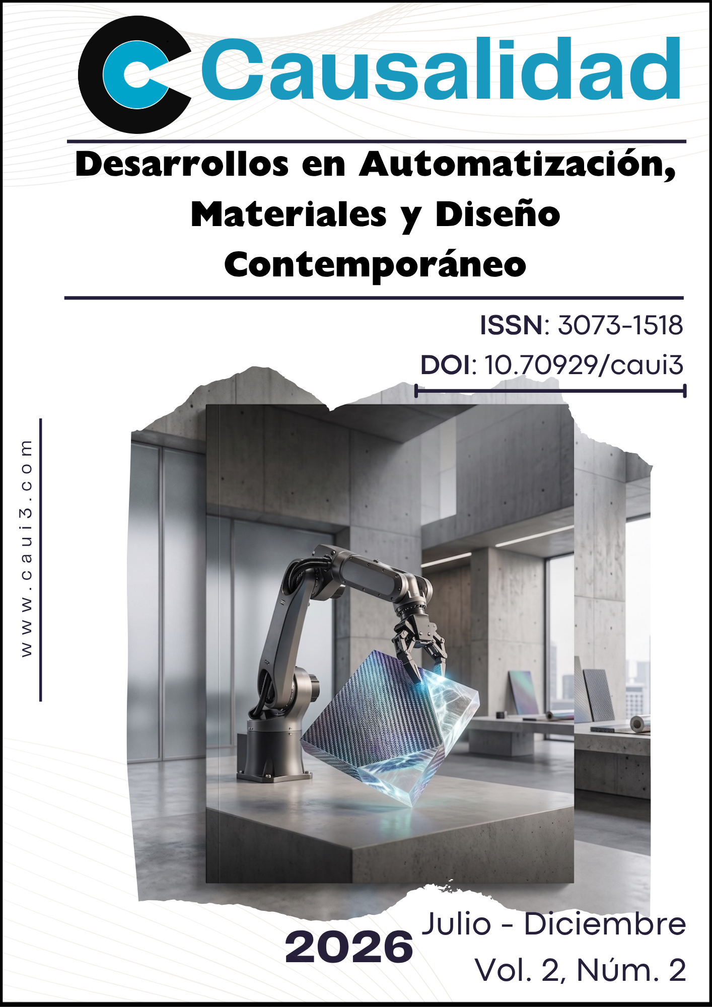 					Ver Vol. 2 Núm. 2 (2026): Desarrollos en Automatización, Materiales y Diseño Contemporáneo
				